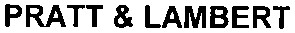 pratt & lambert
