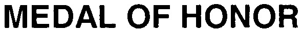 medal of honor