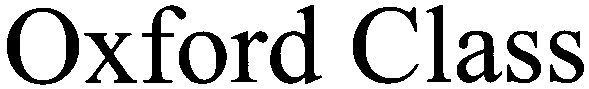 oxford class