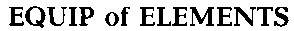 equip of elements