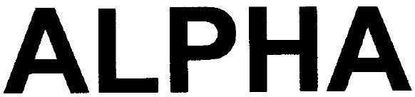 alpha