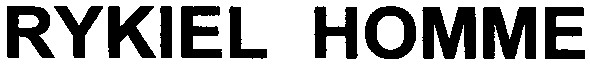 rykiel homme