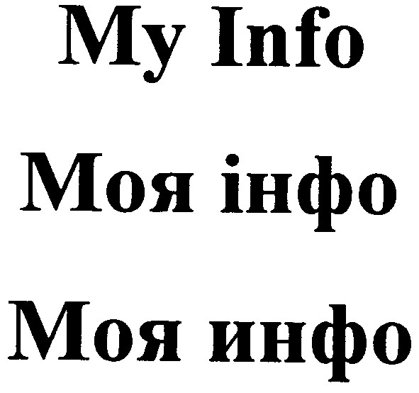 моя інфо