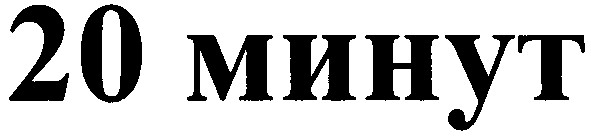 20 минут