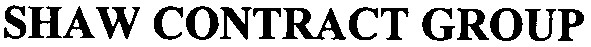 shaw contract group