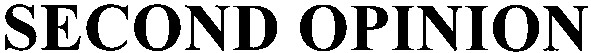 second opinion