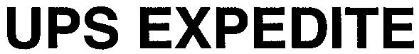 ups expedite