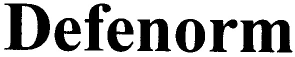 defenorm
