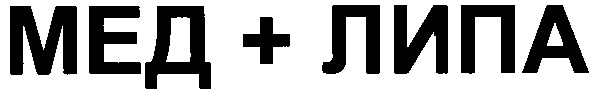 мед + липа