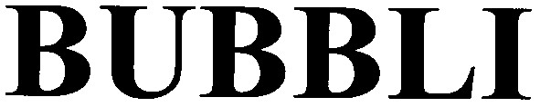 bubbli