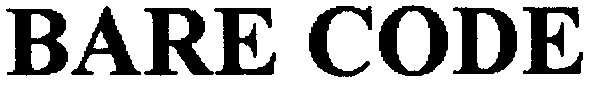 bare code