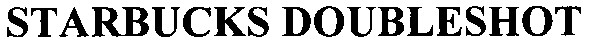 starbucks doubleshot