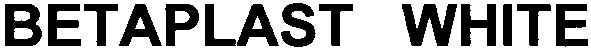 betaplast white