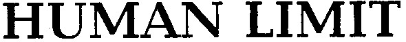 human limit