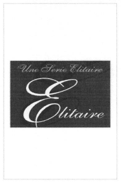 une serie elitaire