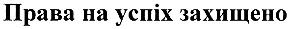 права на успіх захищено