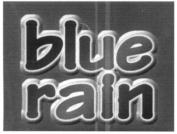 blue rain