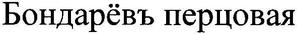 бондаревъ перцовая