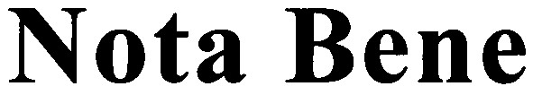 nota bene