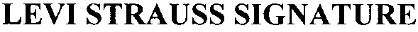 levi strauss signature