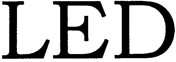 led