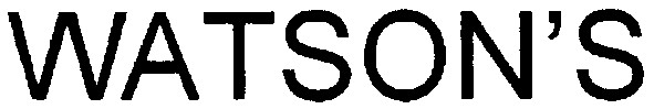 watson`s