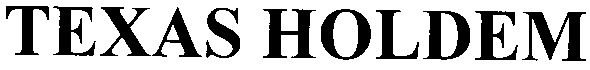 texas holdem