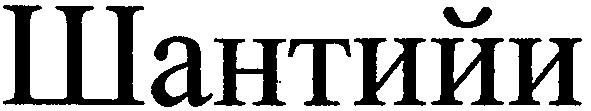 шантийи