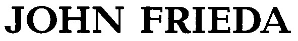 john frieda