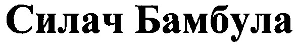силач бамбула