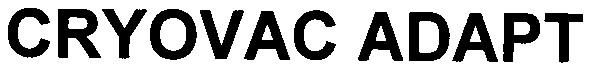 cryovac adapt