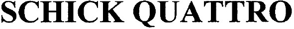 schick quattro