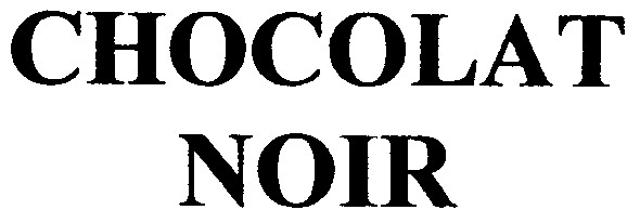 chocolat noir