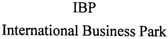 international business park