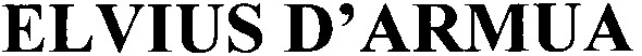 elvius d`armua