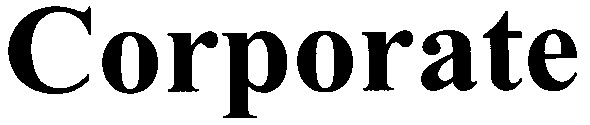 corporate