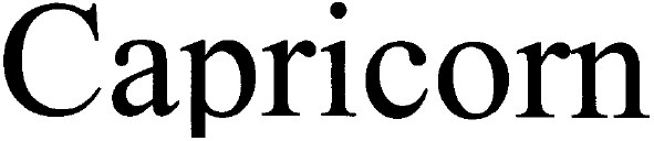 capricorn