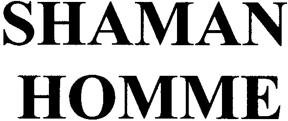 shaman homme