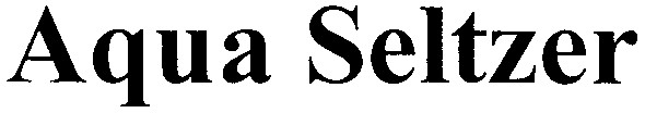 aqua seltzer