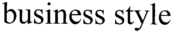 business style