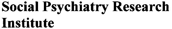 social psychiatry research institute