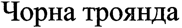 чорна троянда