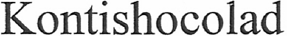kontishocolad