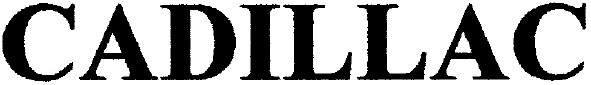 cadillac