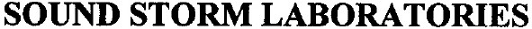 sound storm laboratories