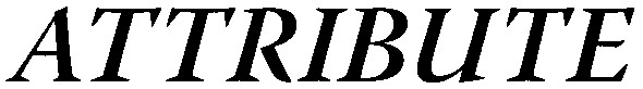 attribute