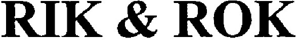 rik&rok