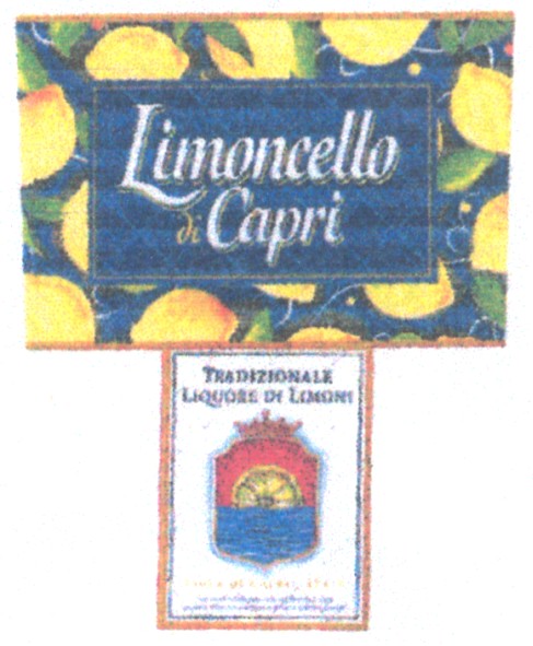 tradizionale liquore di limoni