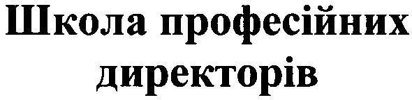 школа професійних директорів