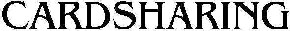 cardsharing